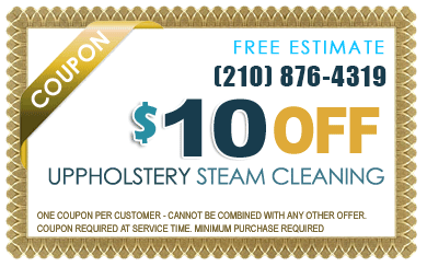 Upholstery cleaning coupon